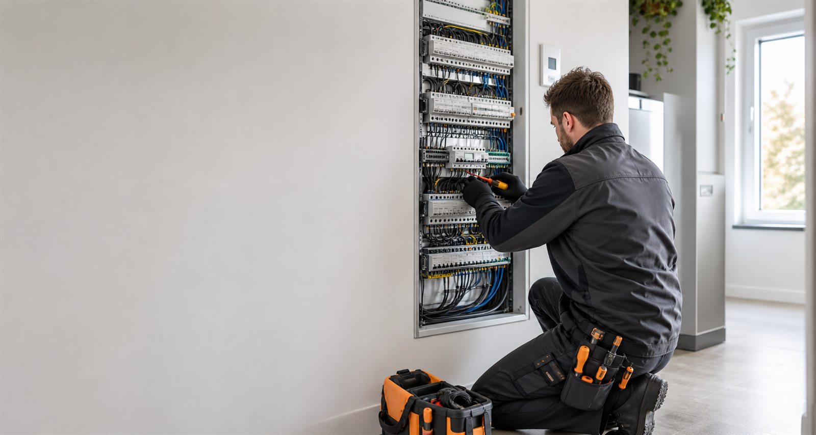 Vorschau der Elektriker-Demo-Website